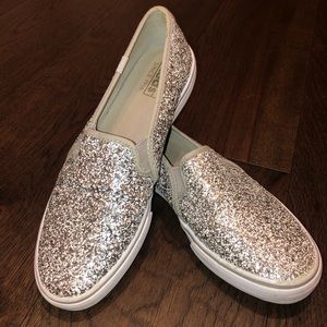 Silver Sparkle Keds